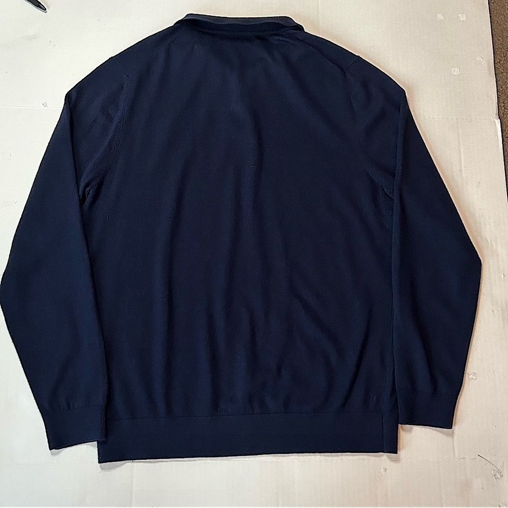 VTG Prestige Original SW-390 Men’s Pullover Sweater Wool Viscose Blend XL Blue - Picture 2 of 10